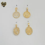 (1-2244) Gold Laminate Pendants - BGF