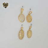 (1-2244) Gold Laminate Pendants - BGF