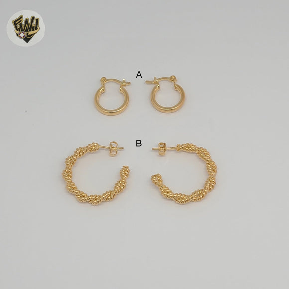 (1-2823) Gold Laminate - Hoops - BGF
