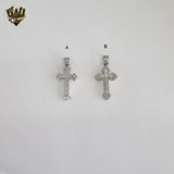 (4-2341-1) Stainless Steel - Cross Pendants.