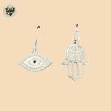 (2-1234) 925 Sterling Silver - Protection Pendants.