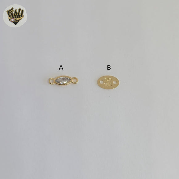 (Mfin-49) Gold Filled - Findings - Jewelry Making.