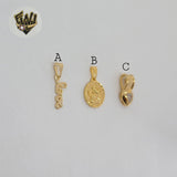 (1-2155) Gold Laminate - Small Pendants - BGF