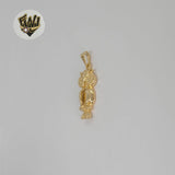 (1-2404) Gold Laminate - Animal Pendants - BGF