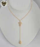 (1-6228-1) Laminado de Oro - Collar Ocean Marine - BGF