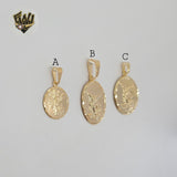 (1-2315) Gold Laminate - Religious Medal Pendants - BGF