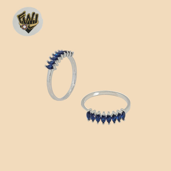(2-5100-1) 925 Sterling Silver - Zircon Stone Ring