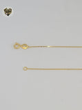 (1-6057) Gold Laminate - Three Tone Necklace - BGF