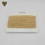 (mfin-Roll-3) Gold Filled Findings - Curb Link Rolls - BGF