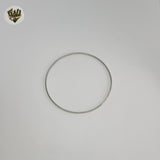 (4-5011) Acero inoxidable - Brazalete liso de 4 mm.