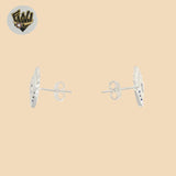 (2-3137-1) 925 Sterling Silver - Evil Eye Earrings.