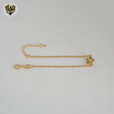 (1-0929-1) Laminado de oro - Brazalete Mariner alternativo de 2 mm - 6" - BGF