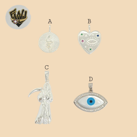 (2-1446) 925 Sterling Silver - Pendants.