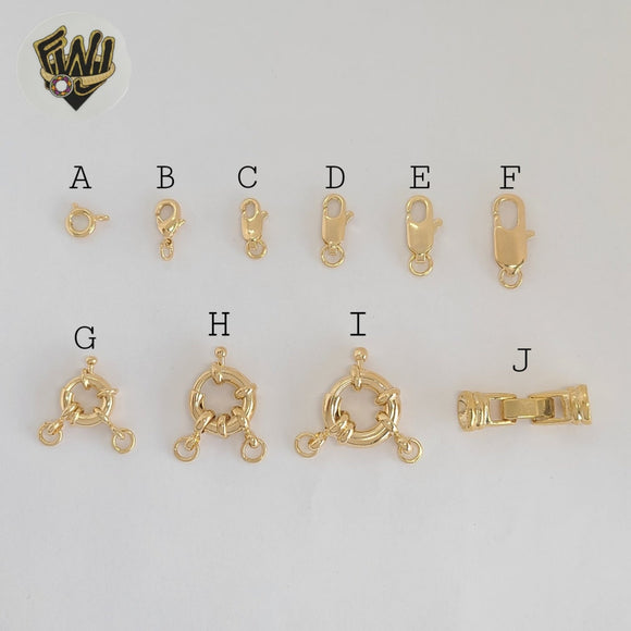(mfin-30-39) Hallazgos llenos de oro - Fabricación de joyas (docena)