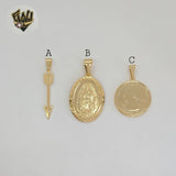 (1-2391) Gold Laminate - Pendants - BGF