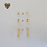 (1-1112) Gold Laminate Earrings - BGF