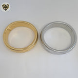 (MBRA-36) Stainless Steel - 20mm Chunky Omega Chain Bracelet.