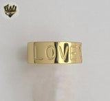 (1-3089-2) Gold Laminate - Love Band Ring - BGO