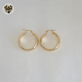 (1-2592-3) Gold Laminate - Carved Hoops - BGF