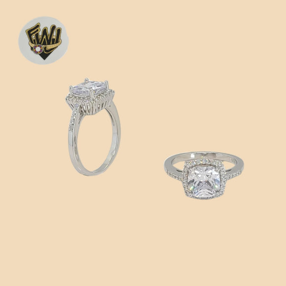 (2-5094-3) 925 Sterling Silver - Zircon Ring
