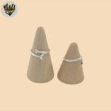 (2-5003) Plata de Ley 925 - Anillo Triángulo