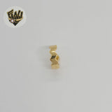 (1-2634-5) Gold Laminate - Cuff Earrings - BGF