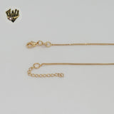 (MBRA-19) Gold Laminate - 1mm Kids Charms Bracelet - BGF
