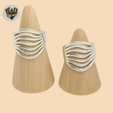 (2-5074-2) Plata de Ley 925 - Anillo Multi Bandas.