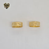 (1-3039-2) Gold Laminate - Carved Rings - BGF