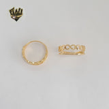 (1-3063-3) Gold Laminate - Double Infinity Ring - BGF