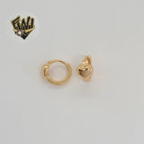 (1-2506-1) Laminado Oro - Aros Corazón - BGO