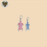 (2-1692) 925 Sterling Silver - Nacar Turtles Pendants.