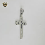 (4-2038-1) Stainless Steel - Cross Pendants.