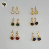 (1-1180) Gold Laminate - Earrings - BGF