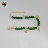 (MBRA-15) Gold Laminate - Sea Charms Bracelet - BGF
