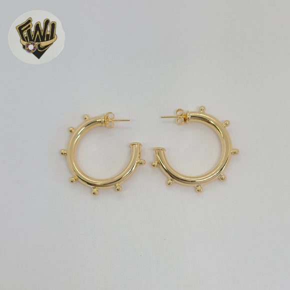 (1-2902-4) Laminado Dorado - Aros de Bolas - BGF