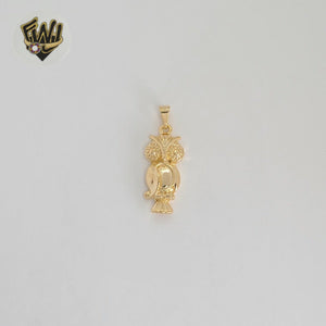 (1-2404) Gold Laminate - Animal Pendants - BGF