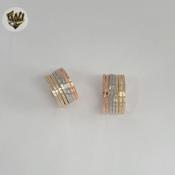 (1-3089-1) Gold Laminate - Three Tone Ring - BGO