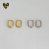 (4-2112) Stainless Steel - Plain Square Hoops.