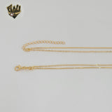(1-6453-1) Gold Laminate - Layering Charms Necklace - BGF