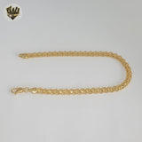 (1-0430) Laminado de oro - Brazalete Bismark de 3,5 mm - BGF