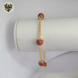 (1-0775-4)Gold Laminate - 3mm Venturina Bracelet - 7.5" - BGF