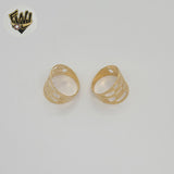 (1-3049-4) Gold Laminate - Carved Ring - BGO