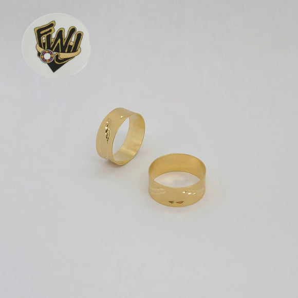 (1-3039-3) Gold Laminate - Carved Rings - BGF