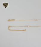 (1-6040-1) Gold Laminate - Body Chain Necklace - BGF