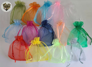 (Supplies-16) Mesh Gift Bags - 3.5" x 3.5" - Dozen