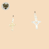 (2-1181-1) 925 Sterling Silver - Small Crosses Pendants.