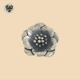 (2-1555) 925 Sterling Silver - Flower Pendant.