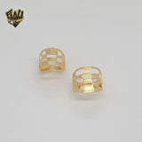 (1-3049-4) Gold Laminate - Carved Ring - BGO