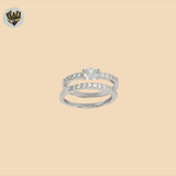 (2-5244) 925 Sterling Silver - Wedding Ring